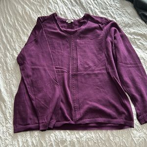 Talbots v neck 100% cotton